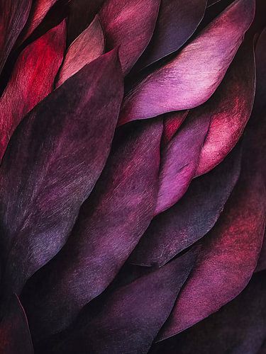 des feuilles comme des plumes