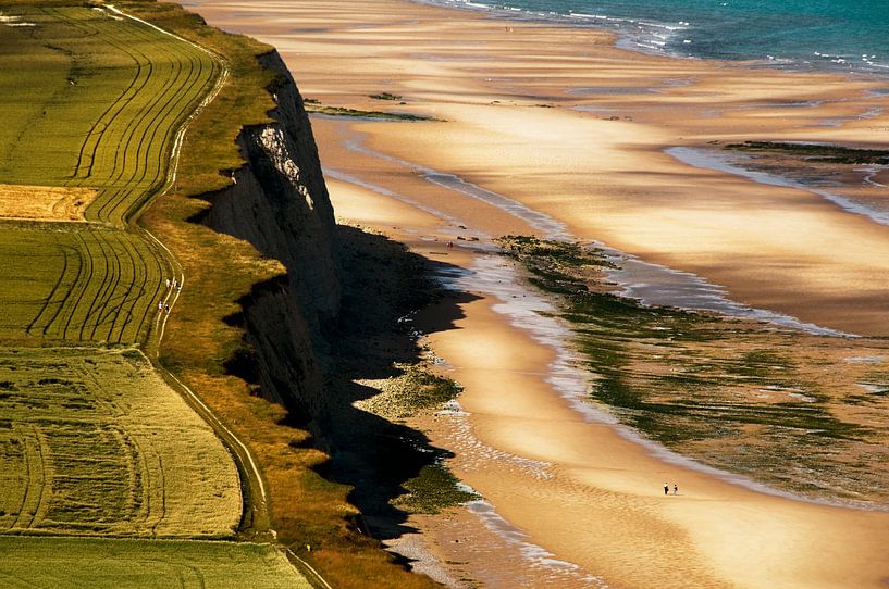 Chalk cliffs near Escalles by Harrie Muis