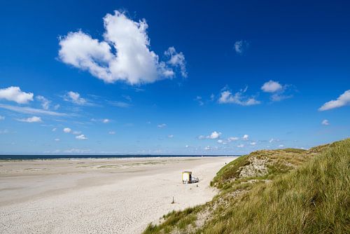 Amrum - à la plage de baignade de Norddorf sur Reiner Würz / RWFotoArt