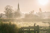 Church in the mist