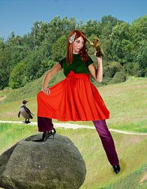 Spiral Hill von Fleksheks Collages