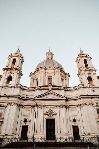 Portal of the Roman church of Sant'Agnese in Agone by Isis Sturtewagen
