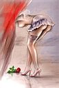 Beautiful Girl in Lingerie by Marita Zacharias thumbnail