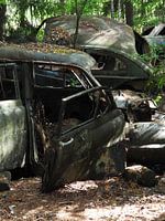 Accident de voiture dans la forêt près de Ryd 9