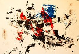 Motif Noir Blanc Rouge