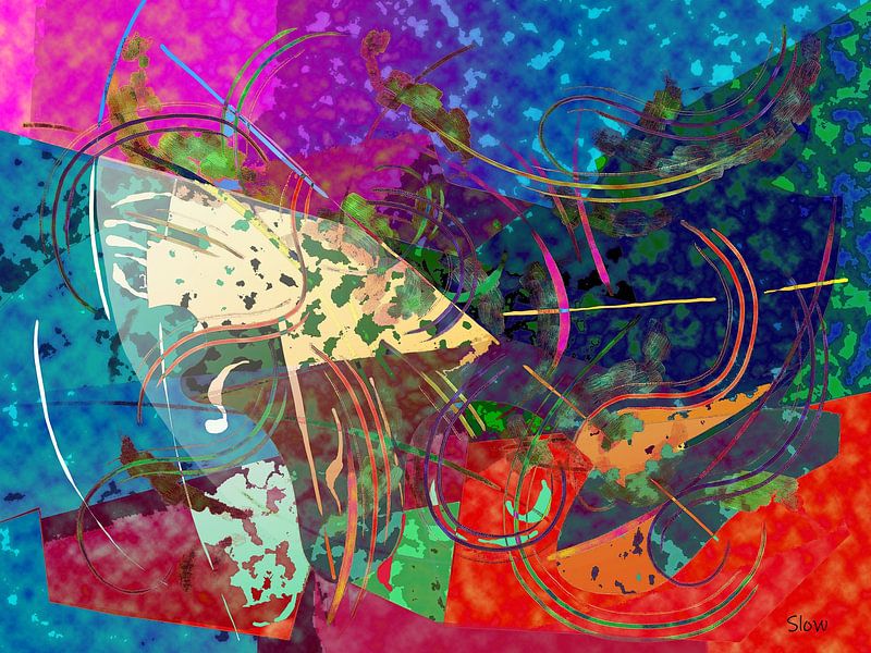 Wellen des Lichts von SlowDad Art