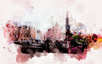leven in Amsterdam  van Ariadna de Raadt-Goldberg