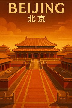 Peking Imperial Grandeur - Verbotene Stadt Sonnenuntergang Majestät