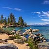 Lac Tahoe dans la Sierra Nevada, États-Unis sur Adelheid Smitt