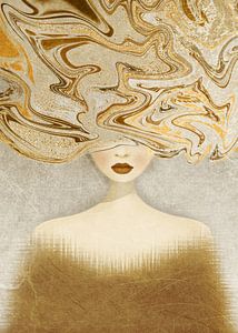 Goldene Blondine