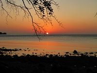 Zonsondergang op Flores