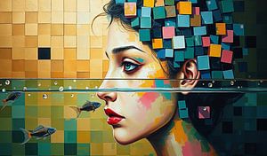 Frida Selina abstrakt