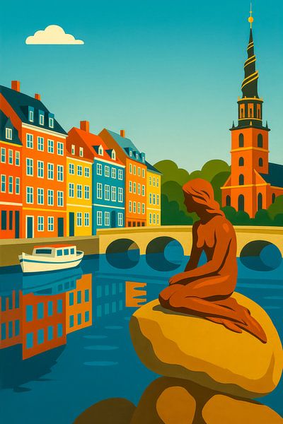 Copenhagen Mermaid by Taudalpoi 