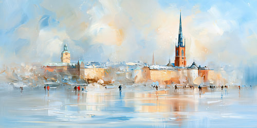 Stockholm im Winter