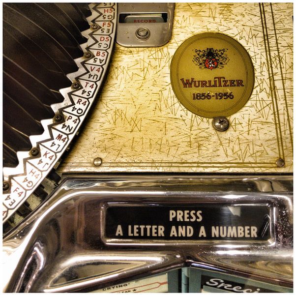 Details of a Wurlitzer Jukebox von SPOOR Spoor