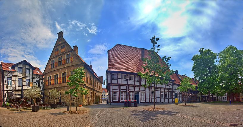 Stadtpanorama 2 van Edgar Schermaul