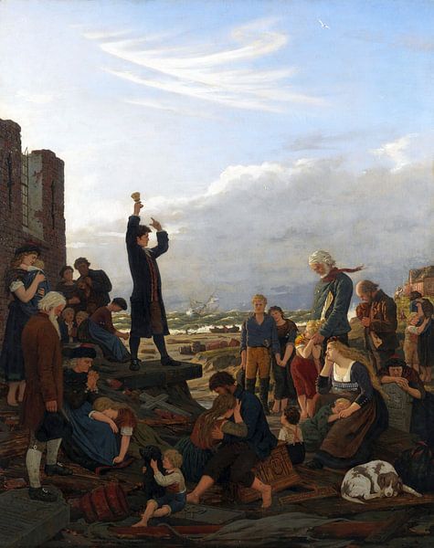 CARL LUDWIG JESSEN, After the Storm Surge, 1879 by Atelier Liesjes