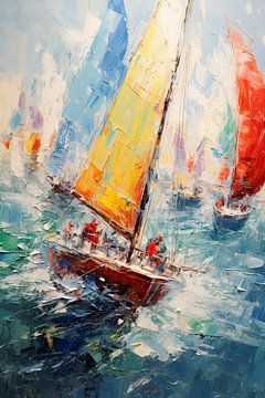 Zeilboot van Bert Nijholt