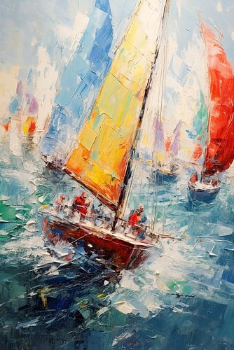 Sailboat by Bert Nijholt