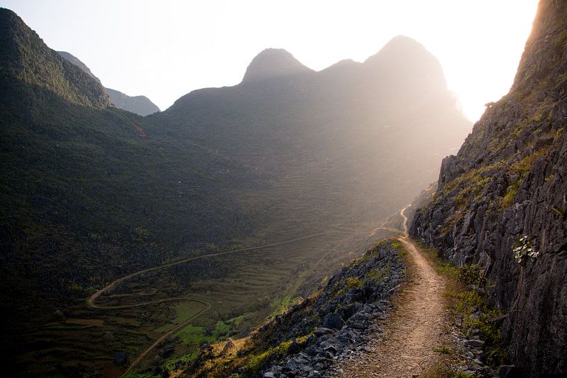 Pad naar de hemel, Ha Giang, Vietnam par Milou Oomens