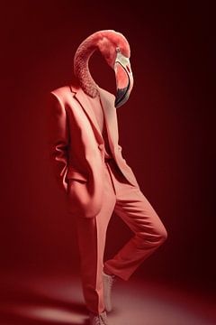 Fashion Flamingo sur Jonas Loose