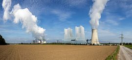 Neurath lignite-fired power station - Panorama by Frank Herrmann