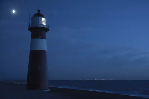 Lighthouse at night