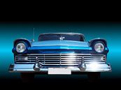Amerikaans klassieke auto fair lane 1957 van Beate Gube thumbnail