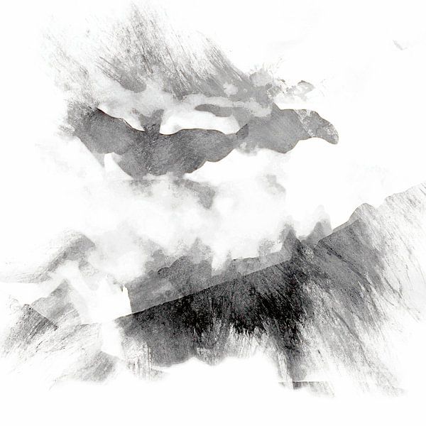 Japans berglandschap IX van FRESH Fine Art