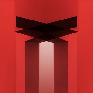 Abstraction en rouge