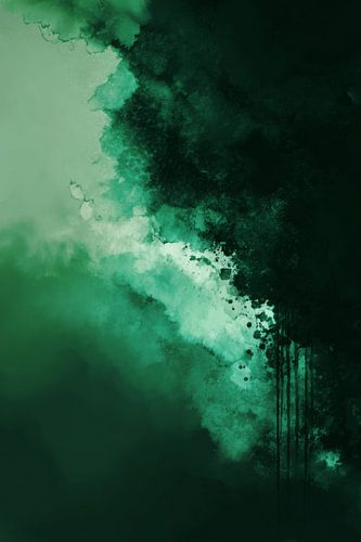 Green Ink Flow in Abstract Equilibrium