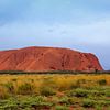 Uluru,  of Ayers Rock, Noordelijk Territorium, Australië van Henk van den Brink