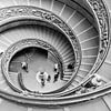 Doppelwendeltreppe in den Vatikanmuseen von Lars-Olof Nilsson