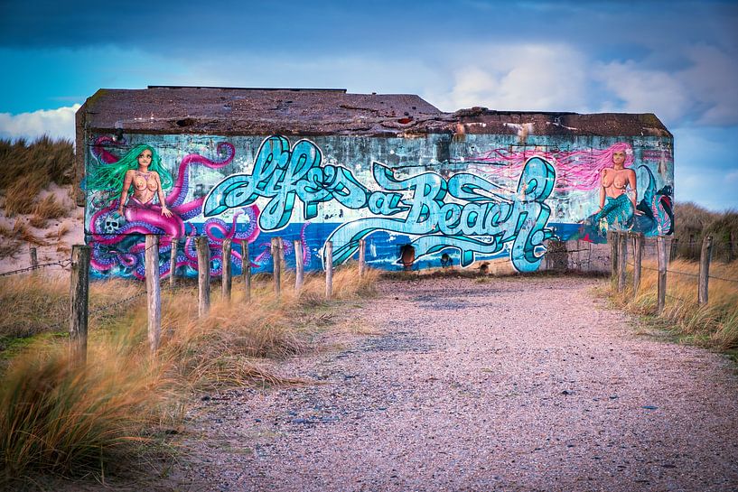 Bunker M219 in den Dünen bei Julianadorp aan Zee von Evert Jan Luchies