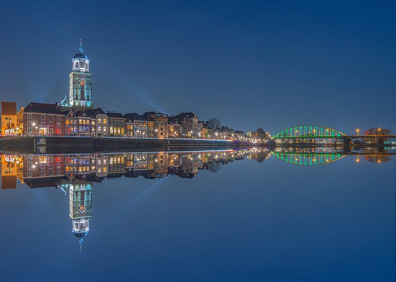 The Deventer Skyline met Lebuïnuskerk van Patrick Oosterman