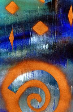 Glow in the dark 111 by Claudia Gründler