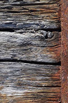 Weathered wood. by Christa Stroo photography