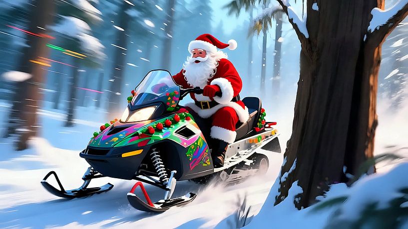 Santa's ijzige ontsnapping van Jean Pierre