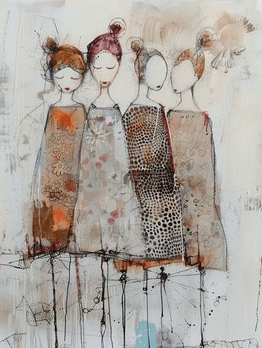 Petites amies, illustration