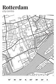 City map Rotterdam III