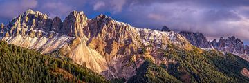 Panorama Geisler-Gruppe Südtirol von Thomas Herzog