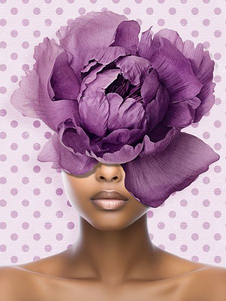 in Purple Spring by Marja van den Hurk