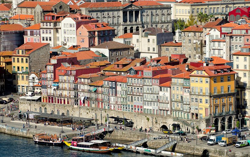 Ribeira aan de Douro, Porto by Karin Mooren