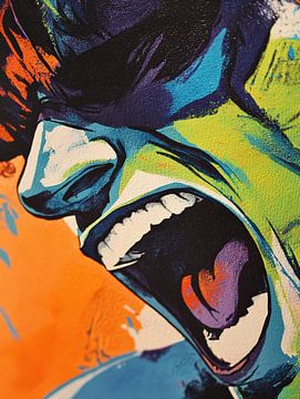 Expressieve Kunst | Silent Scream Unheard van De Mooiste Kunst