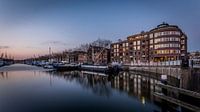 The old harbour of Vlaardingen