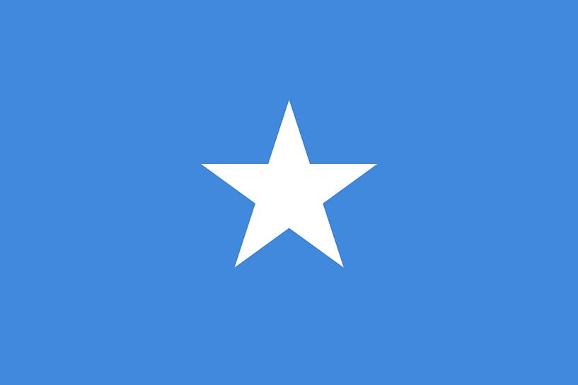 Flag of Somalia by de-nue-pic
