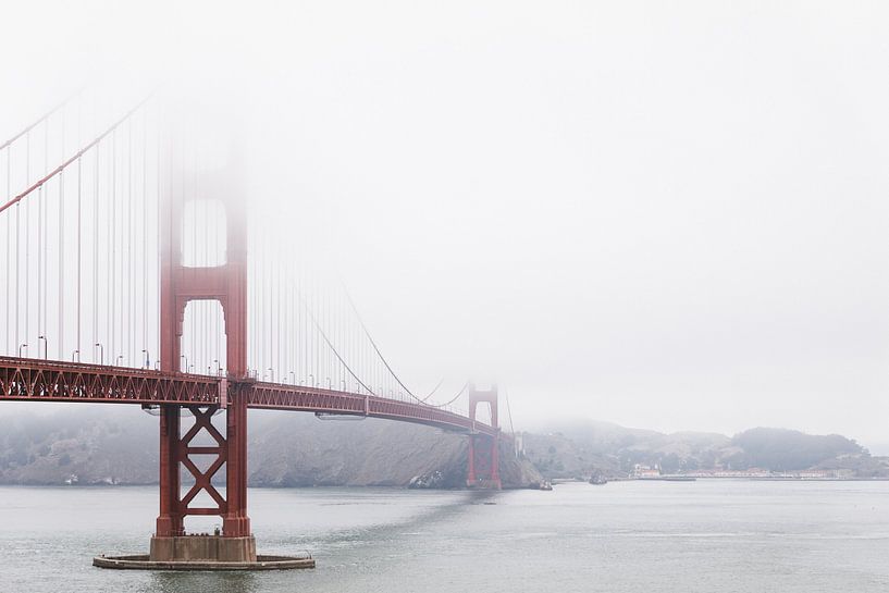 Golden Gate Bridge in San Francisco van Moniek Kuipers