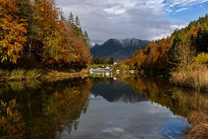 Verzauberte Herbstidylle am Riessersee