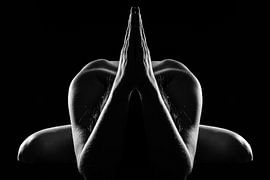 Paysage corporel du yoga sur Dirk Smets