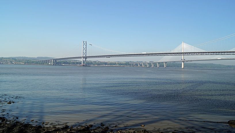 Le Queensferry Crossing est un pont routier en Écosse. par Babetts Bildergalerie